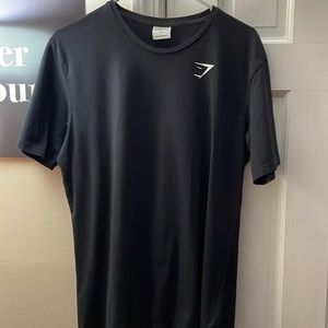 Gymshark Critical T Shirt - Black - Large